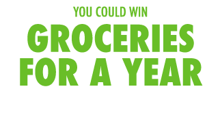 Groceries for a year